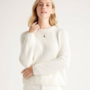 100% Organic Cotton Fisherman Crew Sweater